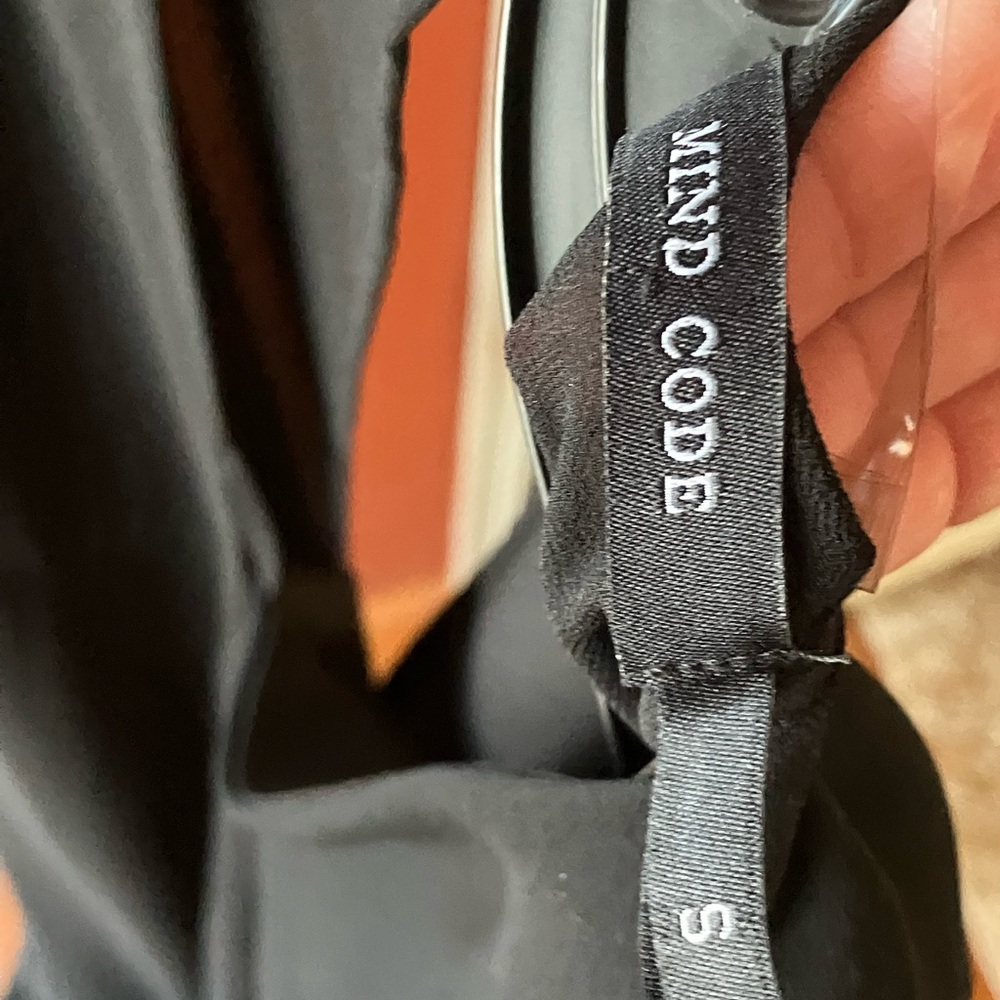 Mind Code Classic Black Long Sleeve Jumpsuit - image 4